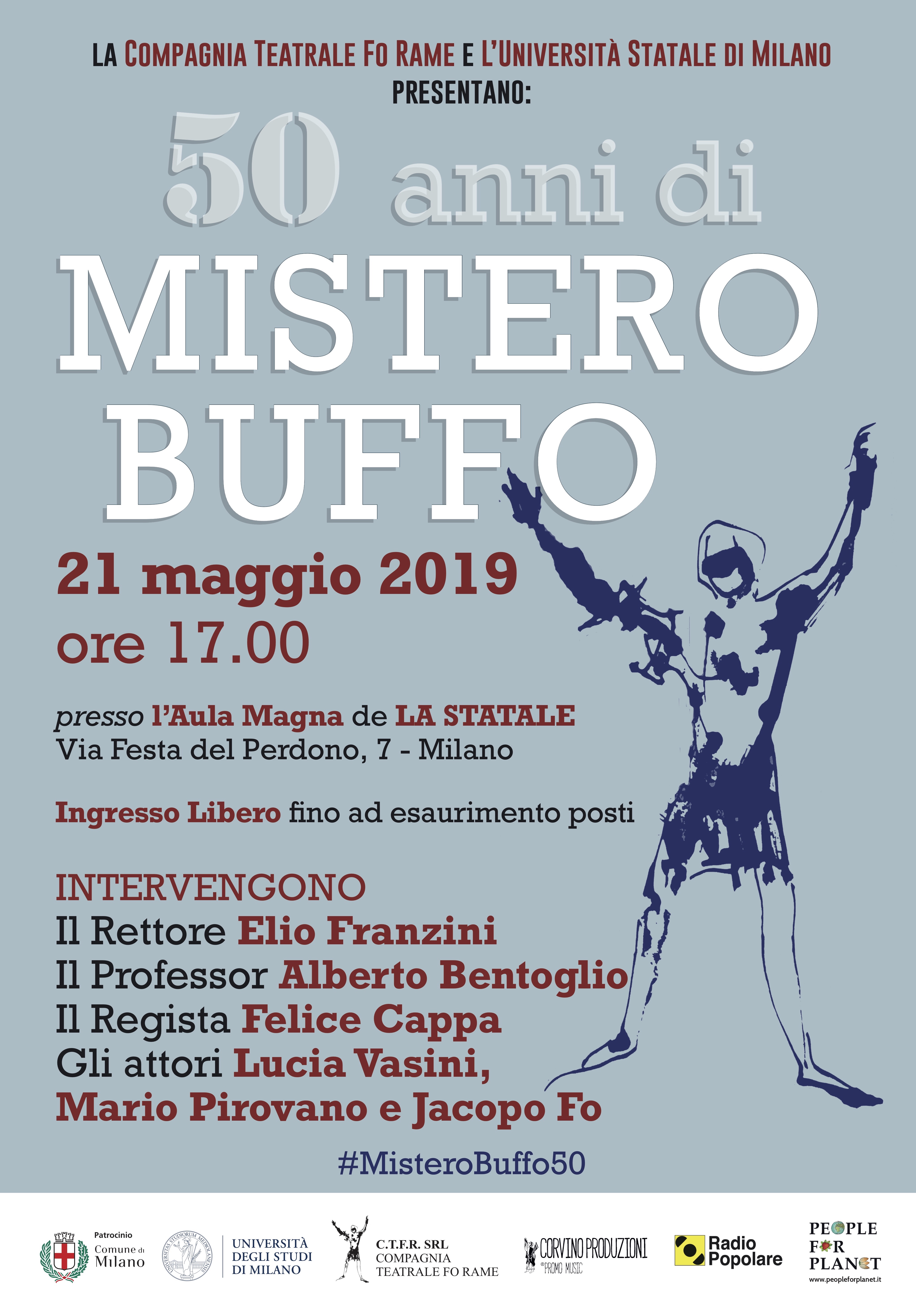 50 ANNI DI MISTERO BUFFO